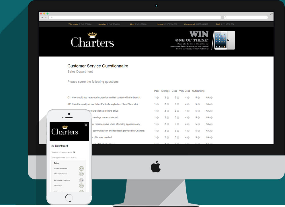 Customer satisfaction app
